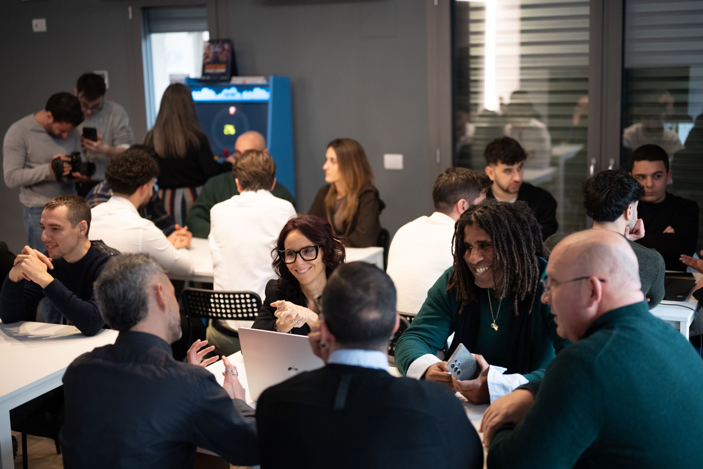 Il team Yottaworld al lavoro