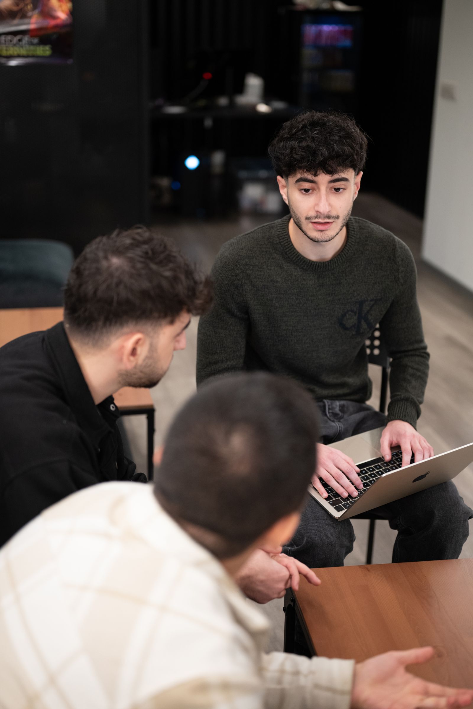 Il team Yottaworld al lavoro